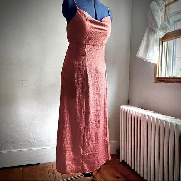 sachin and babi light blue dress American Eagle Outfitters | Dresses | Nwt American Eagle Empire Style Slip  Dress In Light Salmon Pink